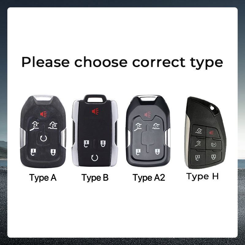 GMC Car Key Case Rhinestones Keychain