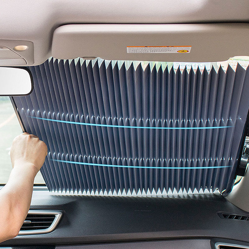 Car Sunscreen Heat Insulation Retractable Sunshade