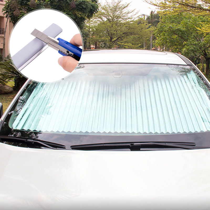 Car Sunscreen Heat Insulation Retractable Sunshade