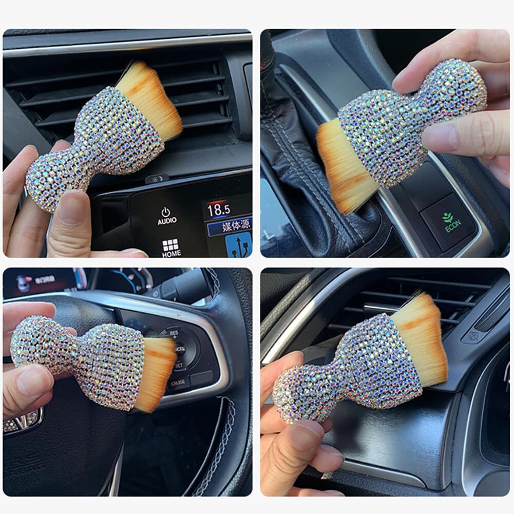 diamond ringhstone car detailing brush aeliesa best car accessories key fob cover