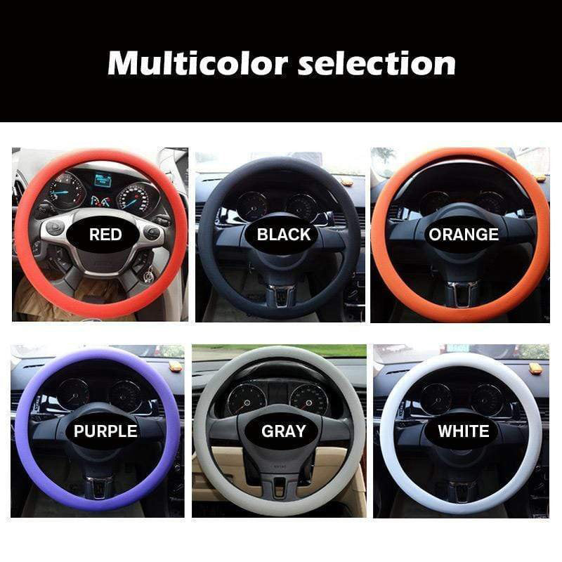 Cool silicone steering wheel protector