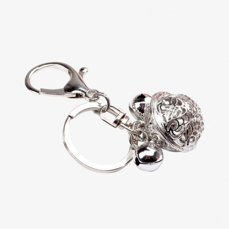 Metal Key Ring Hollow Bell Lovers Gift
