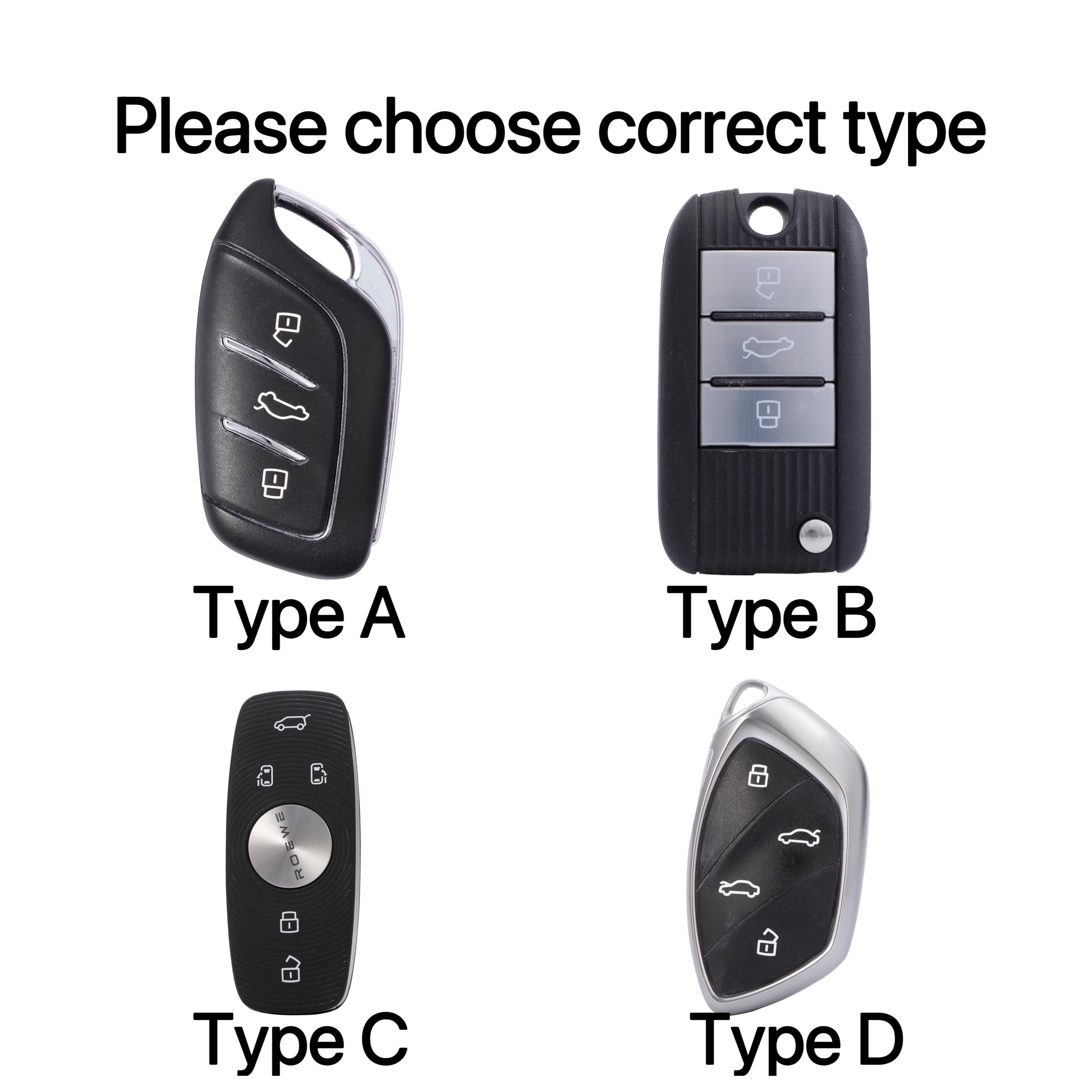 MG Car Key Case Rhinestones Keychain