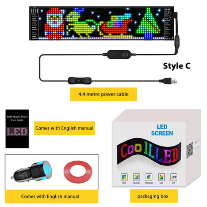 Customizable Car LED Displays