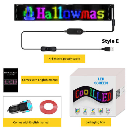 Customizable Car LED Displays