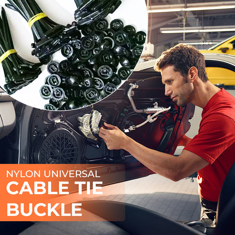 New multifunctional cable tie buckle