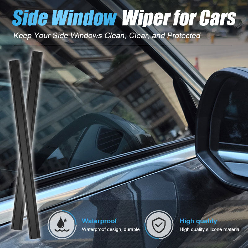 Car side window wipers