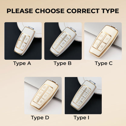 Genesis Car Key Case Rhinestones Keychain