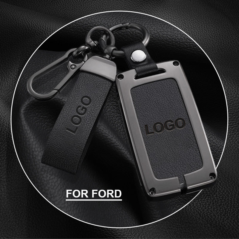 For Ford Genuine Leather Key Cover