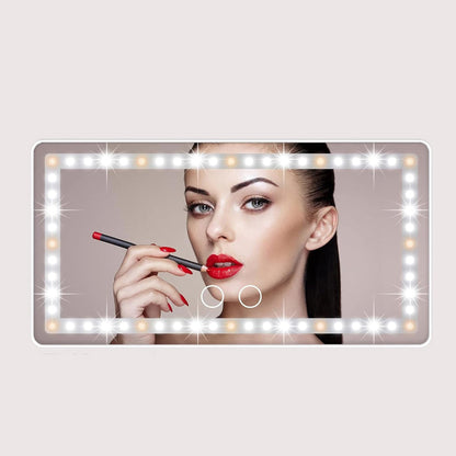 Car Visor Vanity Mirror (3 Light Modes）