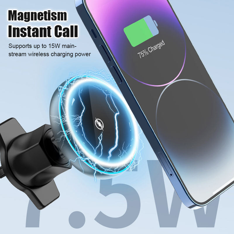 Magsafe Car Mount Wireless Fast Charger (iphone 12-15)