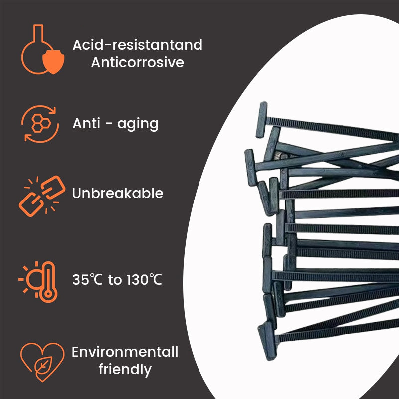 New multifunctional cable tie buckle