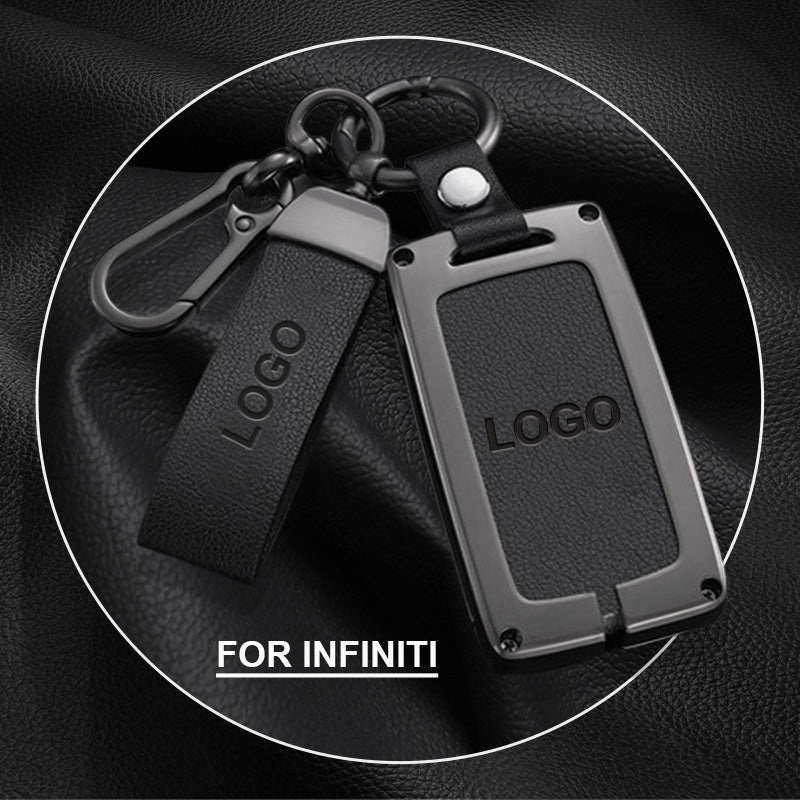 For  Infiniti Genuine Leather Key Cover