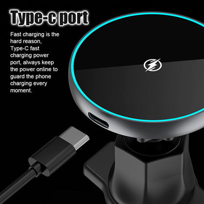 Magsafe Car Mount Wireless Fast Charger (iphone 12-15)
