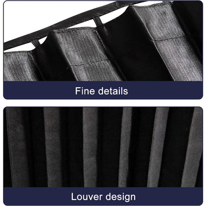 Car magnetic sunshade