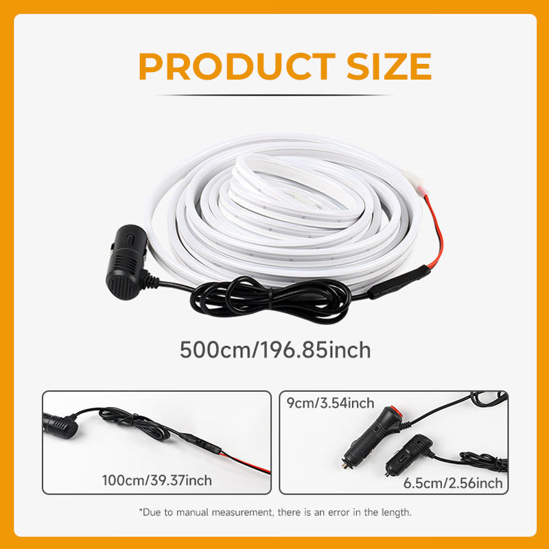Car trunk automatic induction atmosphere light