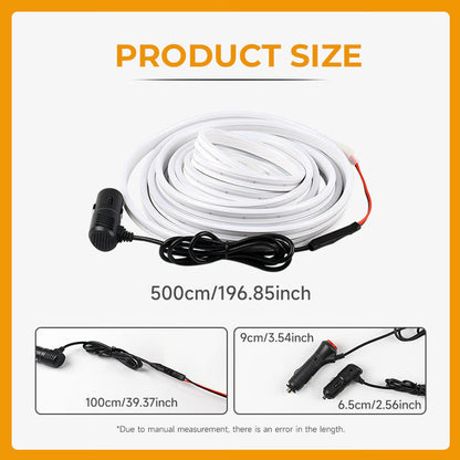 Car trunk automatic induction atmosphere light
