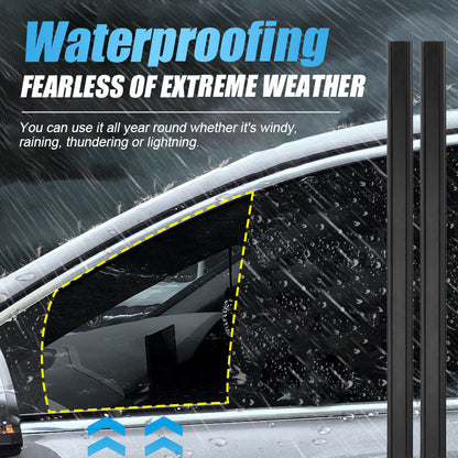 Car side window wipers