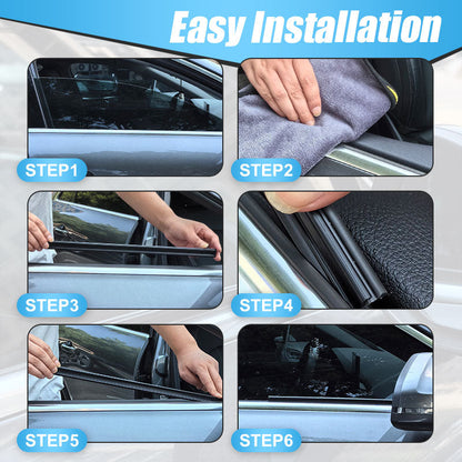 Car side window wipers