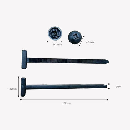 New multifunctional cable tie buckle