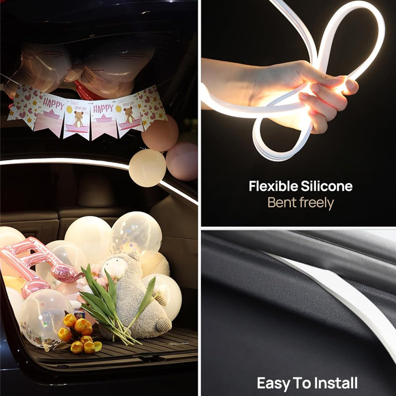 Car trunk automatic induction atmosphere light
