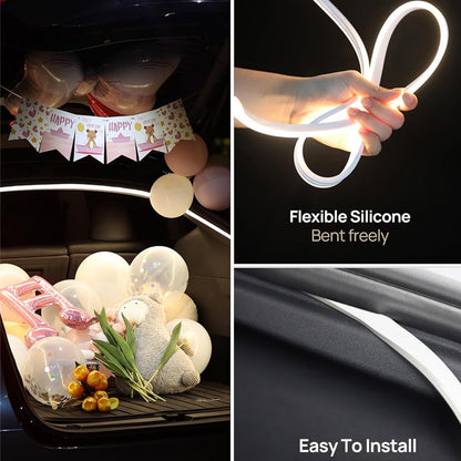 Car trunk automatic induction atmosphere light