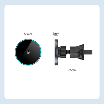 Magsafe Car Mount Wireless Fast Charger (iphone 12-15)