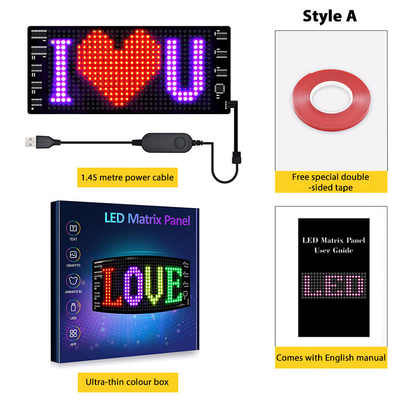 Customizable Car LED Displays