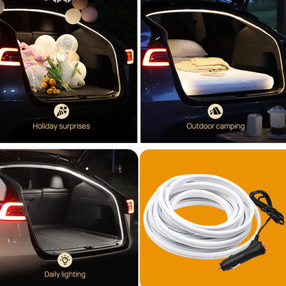 Car trunk automatic induction atmosphere light