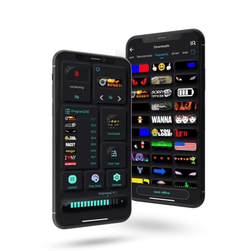 Customizable Car LED Displays