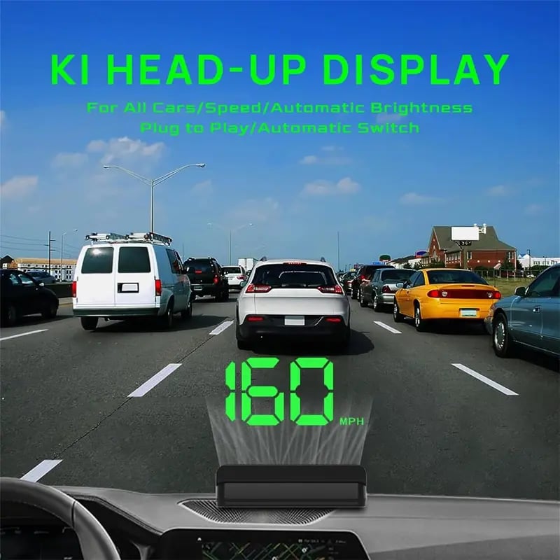 GPS Heads-Up Display Speedometer