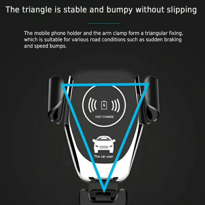 Suction Cup Car Wireless Charging Mobile Phone Holder