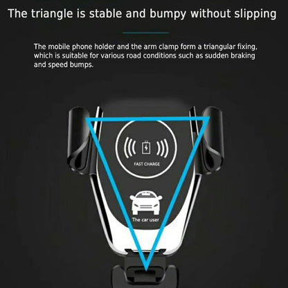 Suction Cup Car Wireless Charging Mobile Phone Holder