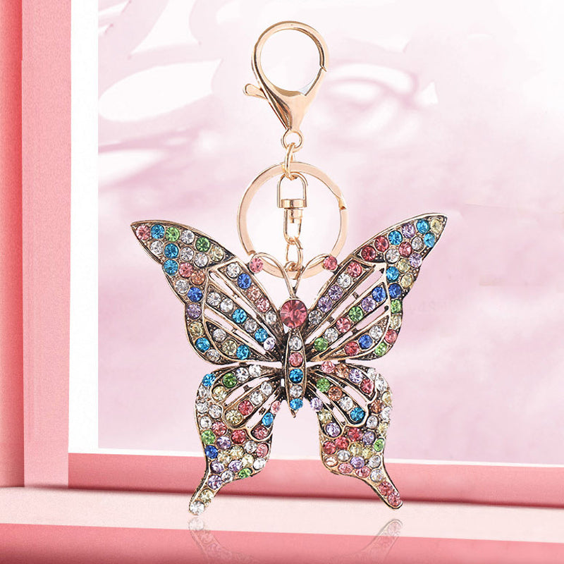 Butterfly Keychains Alloy Pendant