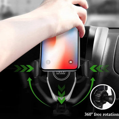 Suction Cup Car Wireless Charging Mobile Phone Holder