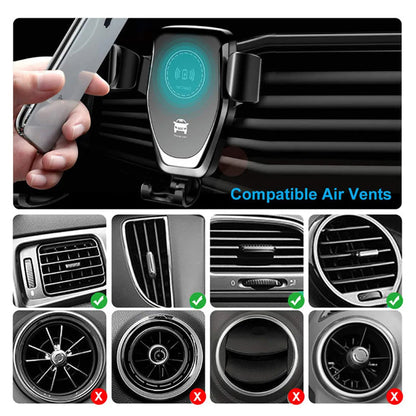 Suction Cup Car Wireless Charging Mobile Phone Holder