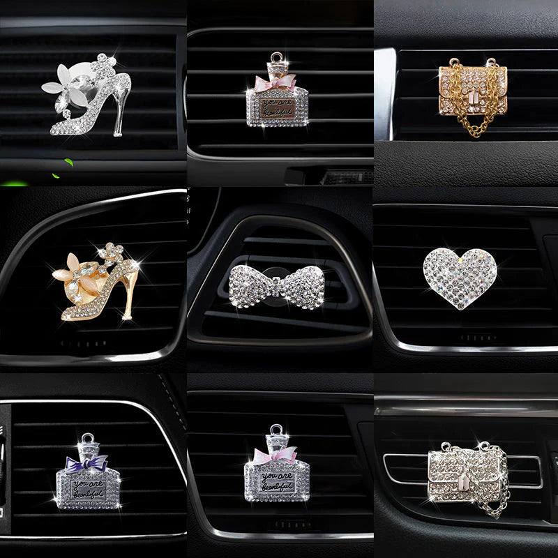 💎 Diamond Princess Car Decor Set