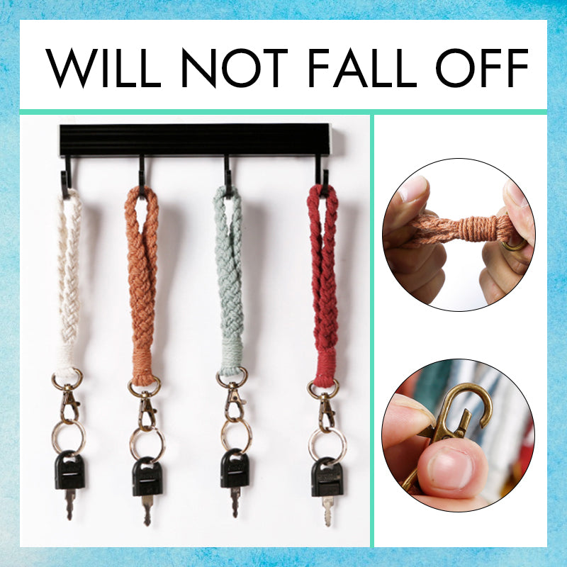 Braided Rope Keychain