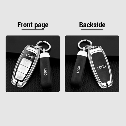 For Mg Genuine Leather Key Cover