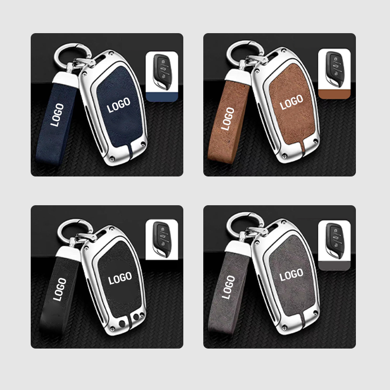For Mg Genuine Leather Key Cover