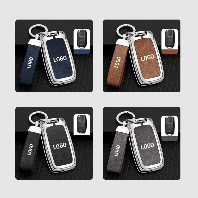 For Skoda Genuine Leather Key Cover