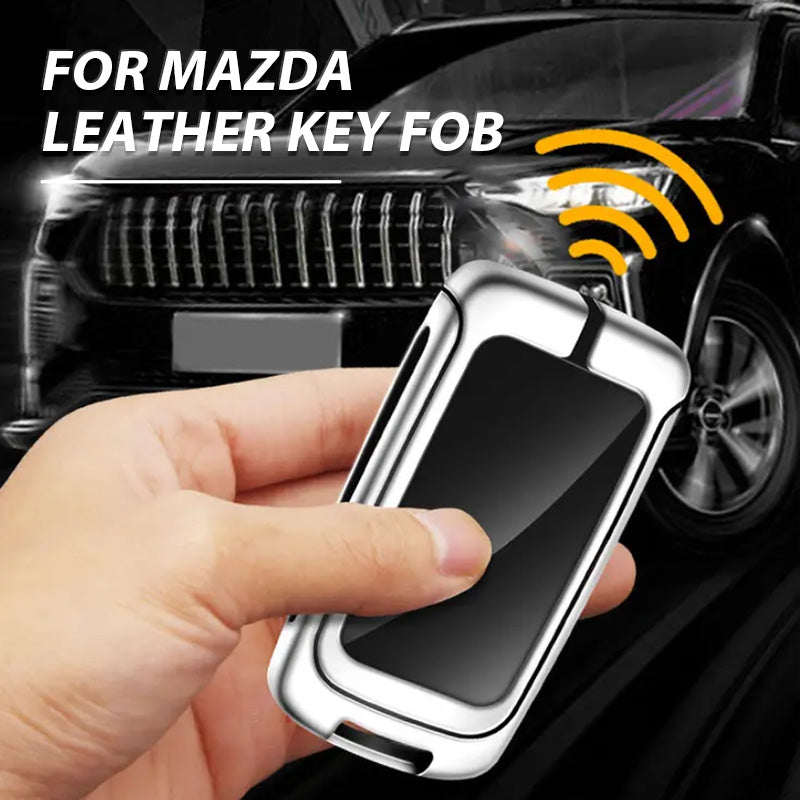 For Mazda Genuine Leather Key Cover