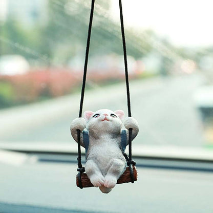 Cute Cat Car Aroma Pendant