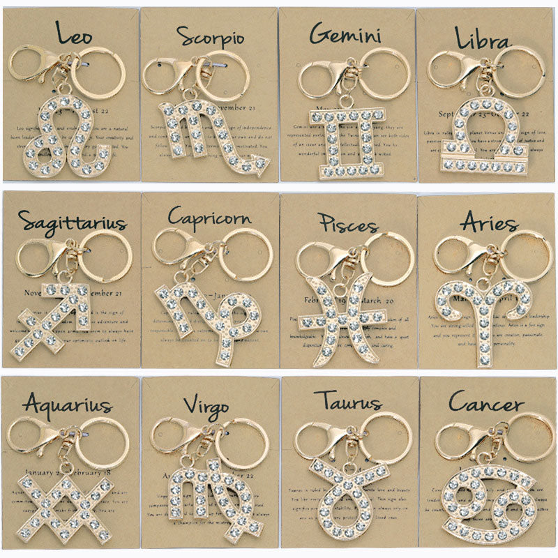 Diamond Constellation Keychain