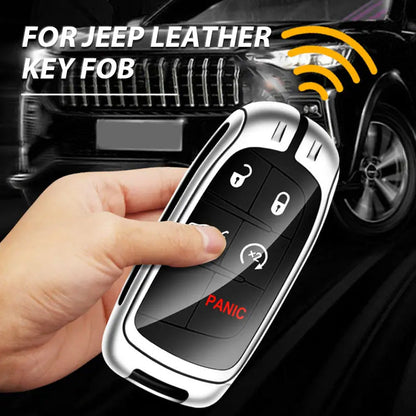 For Jeep Genuine Leather Key Cover
