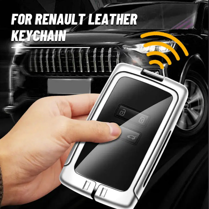 For Renault Genuine Leather Key Cover