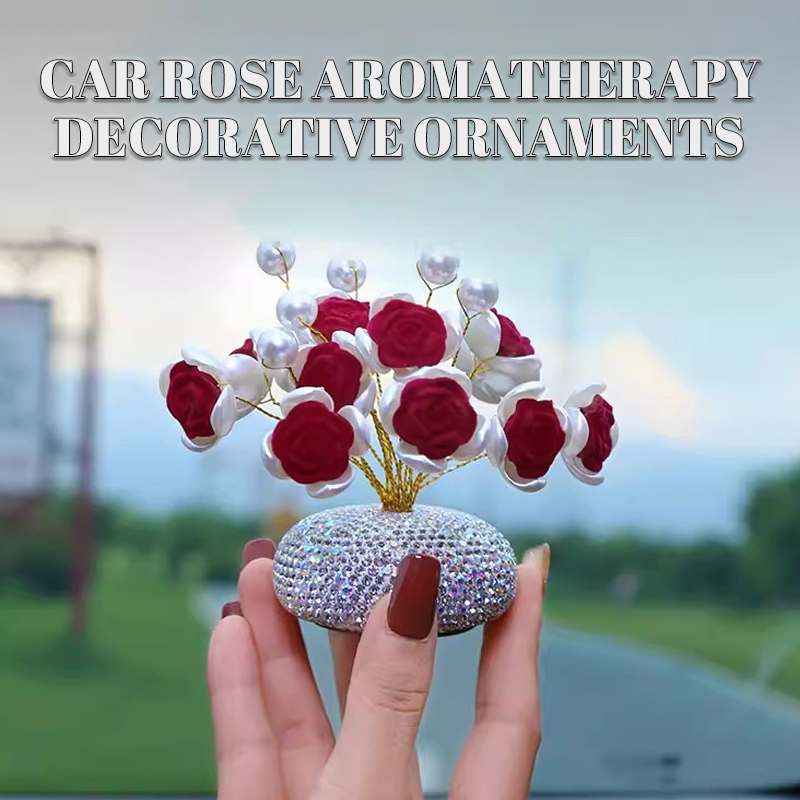 Car Rose Aromatherapy Decorative Ornaments