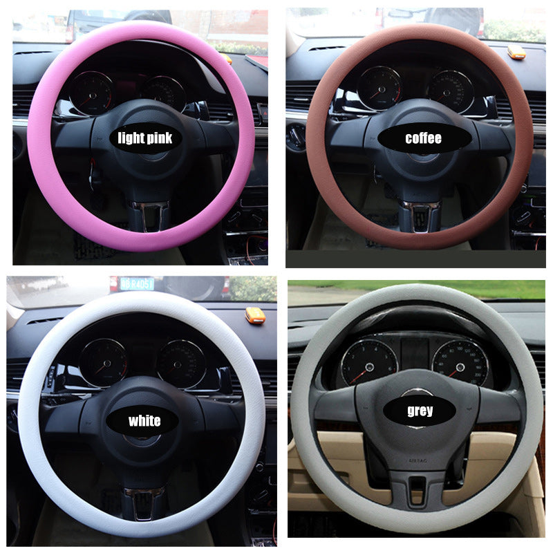 Cool silicone steering wheel protector