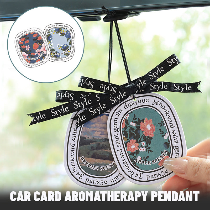 Car Card Aromatherapy Pendant