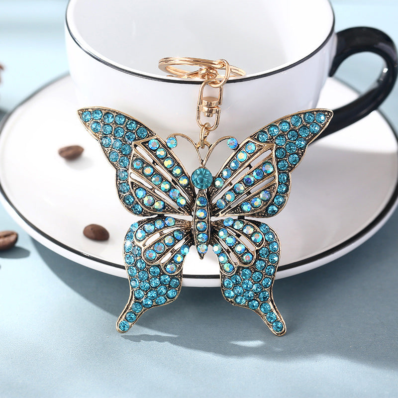 Butterfly Keychains Alloy Pendant